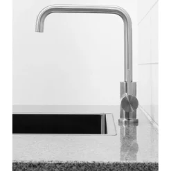 Köksblandare Strand Stainless Solid SO-1008E Rostfri Engreppsblandare Svängbar Pip