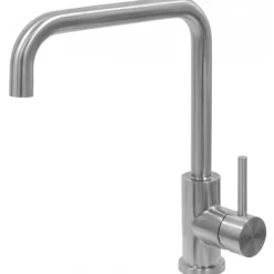 Köksblandare Strand Stainless Solid SO-1008E Rostfri Engreppsblandare Svängbar Pip