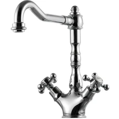 Köksblandare Tapwell Classic FBLV 180Krom, Vattenanslutning: G 3/8