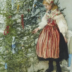 Kökshandduk Svanefors Carl Larsson Konfekt
