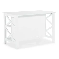 Köksö In Living Milla Vit MDF 135x80x90 cm Fristående med Förvaring