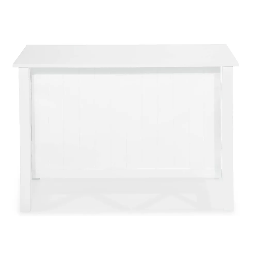 Köksö In Living Milla Vit MDF 135x80x90 cm Fristående med Förvaring