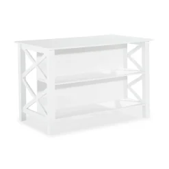 Köksö In Living Milla Vit MDF 135x80x90 cm Fristående med Förvaring