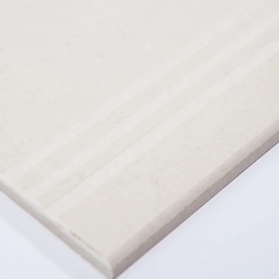 Klinker Arredo Fojs Collection Vit Glossy 29,8x60 cm Trappsteg/Trappnos