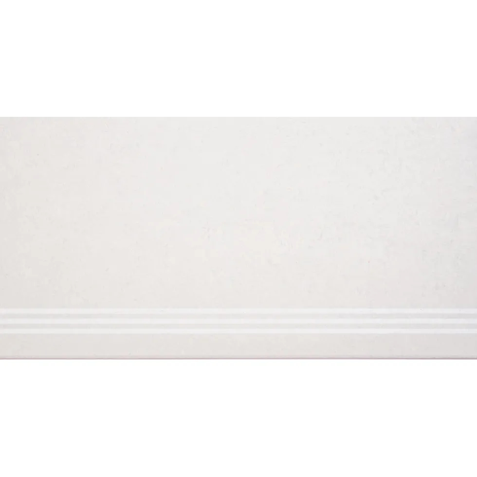 Klinker Arredo Fojs Collection Vit Glossy 29,8x60 cm Trappsteg/Trappnos