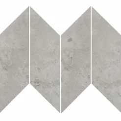 Klinker Bricmate J Chevron Norrvange Grey Left/Right 10x25 cm