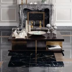 Klinker Ceramiche Keope Elements Lux Port Laurent Svart 60x60 cm