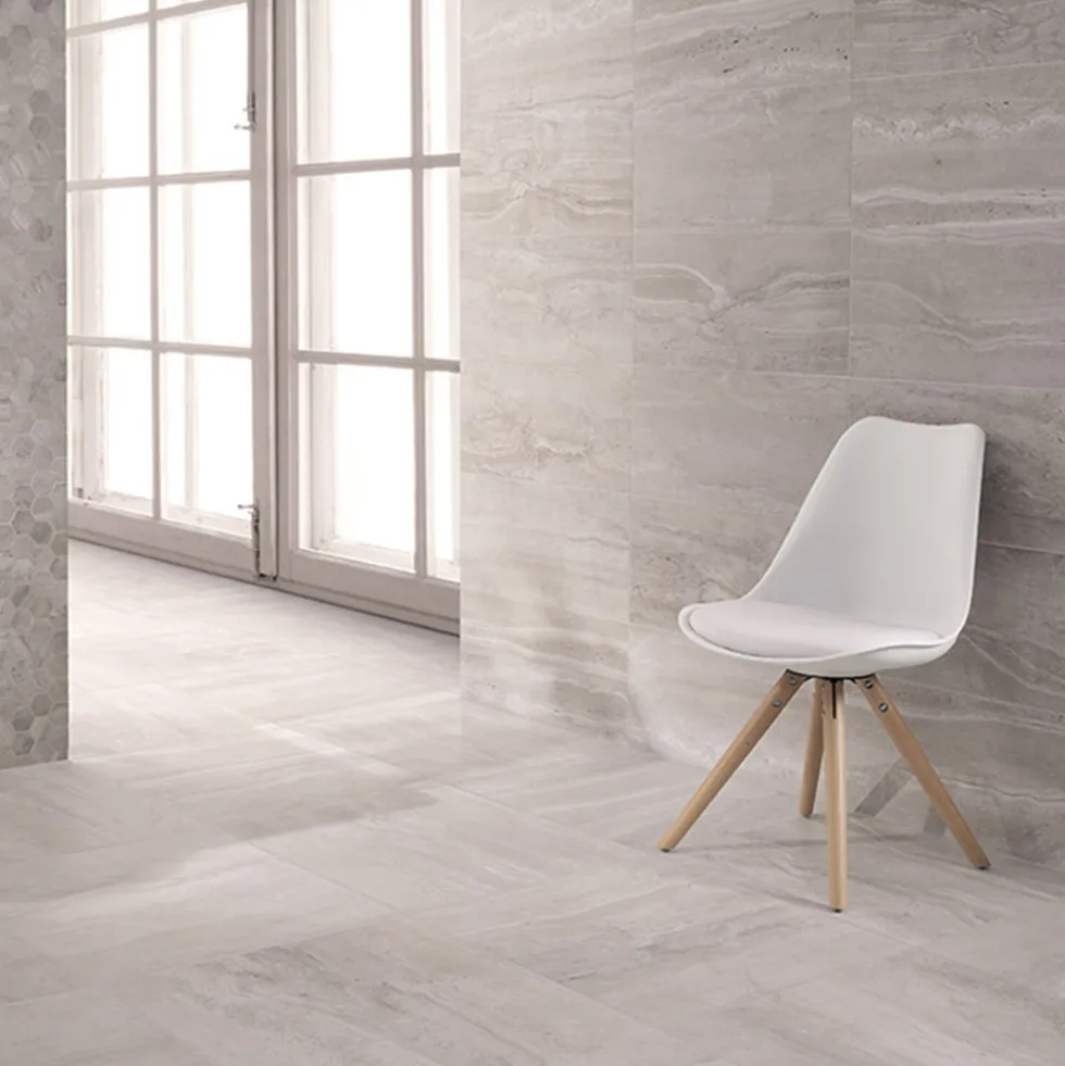 Klinker Coem Ceramiche Reverso Grigio Grå P/R 60x60 cm