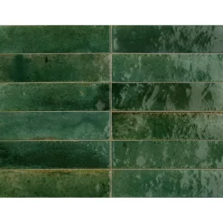 Klinker Lhådös Monza Green 6x24 cm