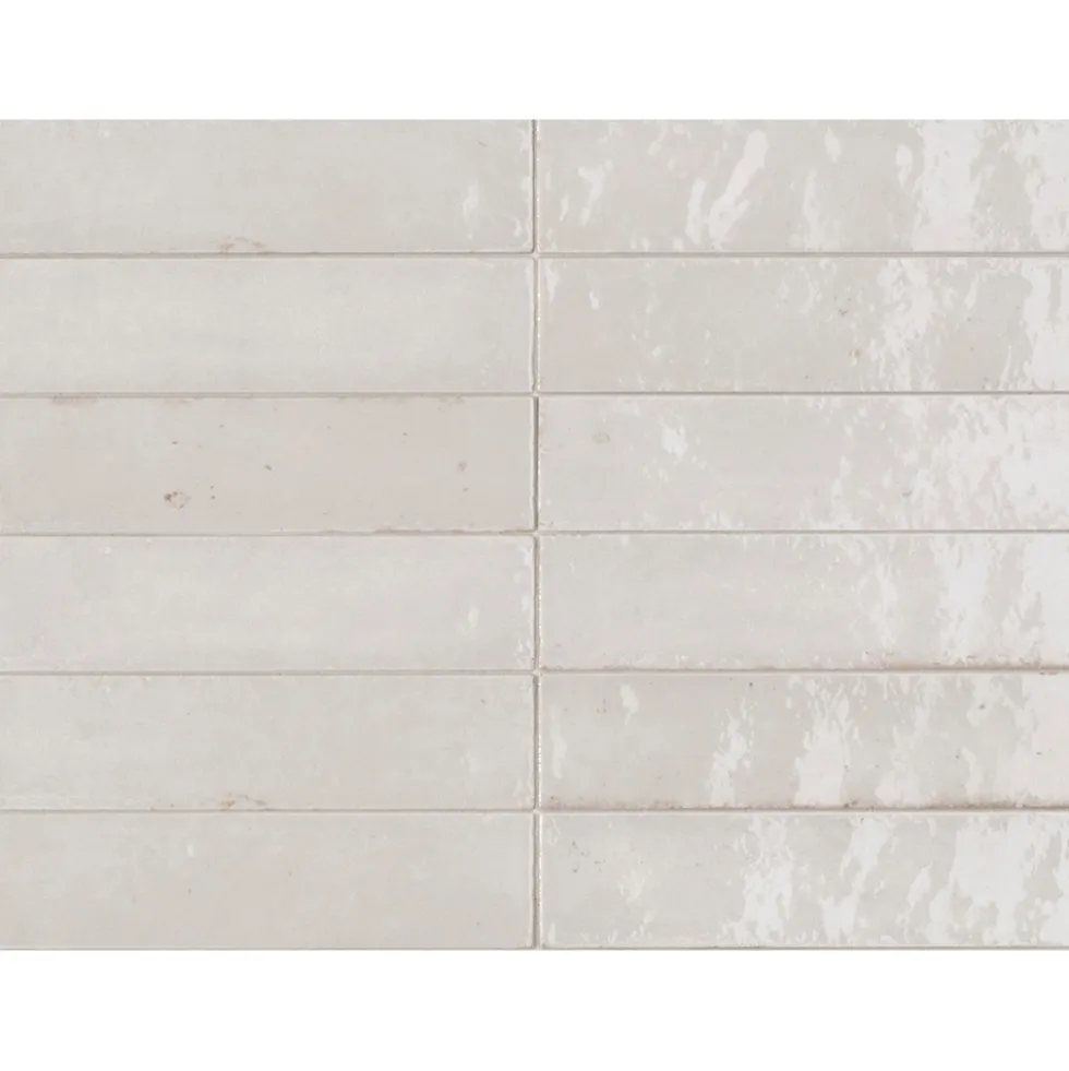Klinker Lhådös Monza White 6x24 cm