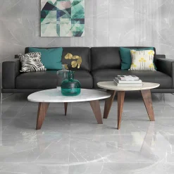 Klinker Tenfors Aura Perla Blank Rak Kant 60x60 cm