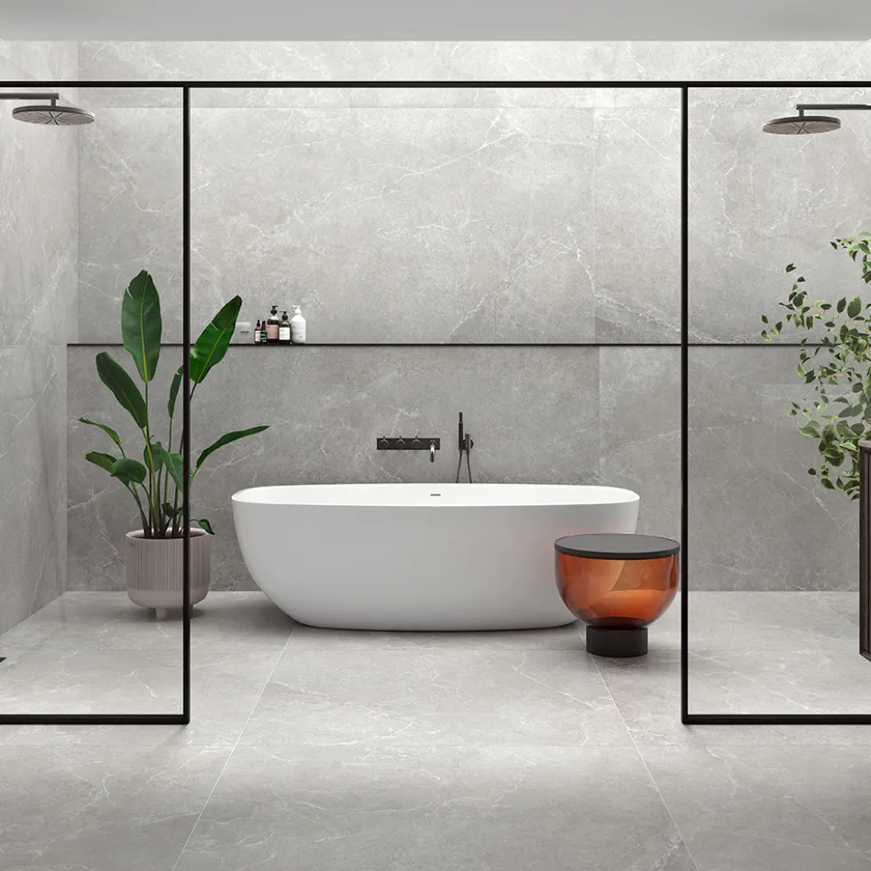 Klinker Tenfors Storm Grey 120x120 cm