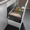 Källsorteringskärl Blanco Flexon II 90/4 Avfallskärl med Lock 90cm