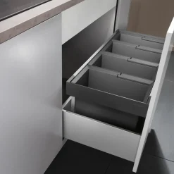 Källsorteringskärl Blanco Flexon II 90/4 Avfallskärl med Lock 90cm