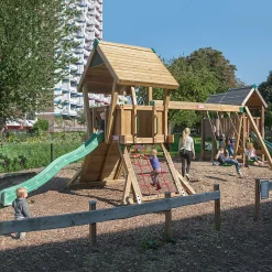 Klätterställning Hy-Land Projekt Q 2 + Swingmodul