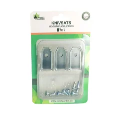 Knivar RobotGarden Till Robotgräsklippare 9-pack