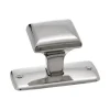Knopp Beslag Design Platta 25568 Förnicklad