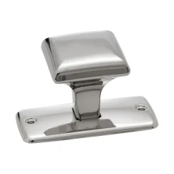 Knopp Beslag Design Platta 25568 Förnicklad