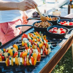 Kolgrill GrillSymbol Naked Chef XL i Cortenstål med Ventilationsgaller
