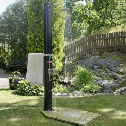Kombifäste Demerx Tillbehör till Utedusch Sunny 40 med Handduksstång