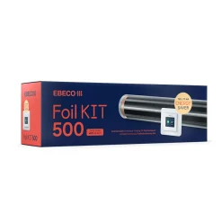 Kompletteringssats Golvvärmefolie Ebeco Foil Kit 500 10 m2 för Trä- och Laminatgolv 43 cm
