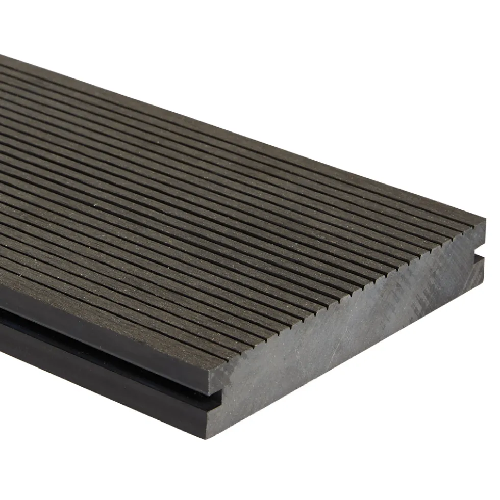 Komposittrall gop Woodlon Mörkgrå Solid 5400 mm Helpall