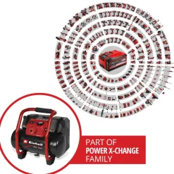 Kompressor Einhell TE-AC 36/150 Li OF-Solo Sladdlös utan Batteri