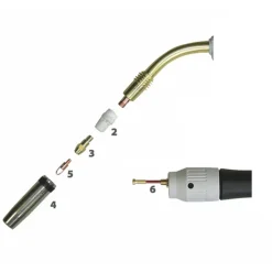 Kontaktrörshållare M36 M6 (28) x2st