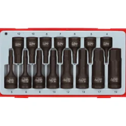 Krafthylsbitssats 15 delar (insex) för inv. sexkanthål Teng Tools TT9015HX