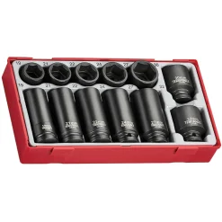 Krafthylssats Teng Tools TT9212 12-delar