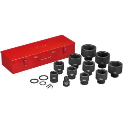 Krafthylssats Teng Tools 1 tum 36-80 mm