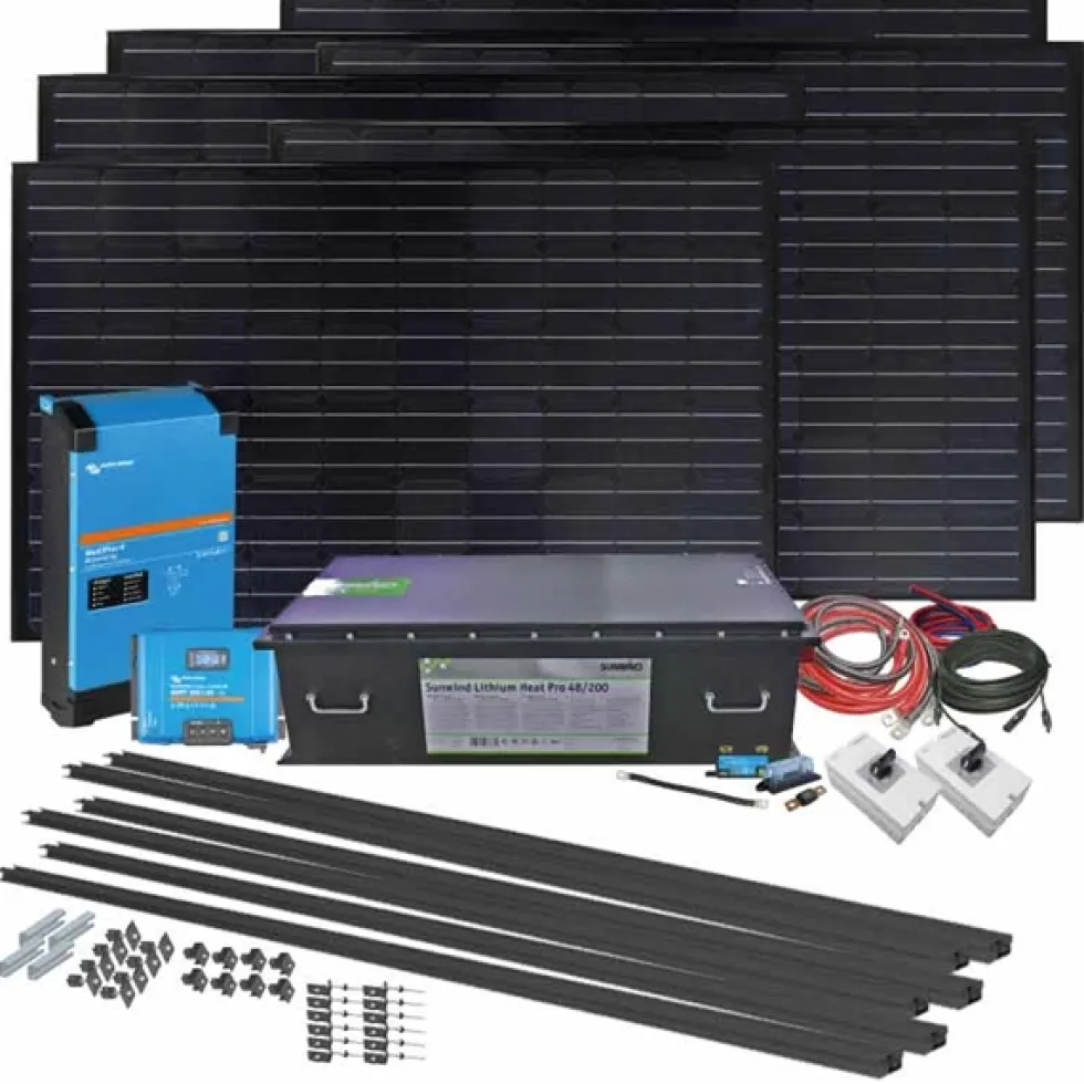 Kraftpaket Sunwind Litium Heat+ 5000 10kWh