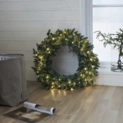 Krans Star Trading Greyland 80 cm LED-Ljuskrans