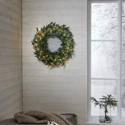 Krans Star Trading Greyland 80 cm LED-Ljuskrans