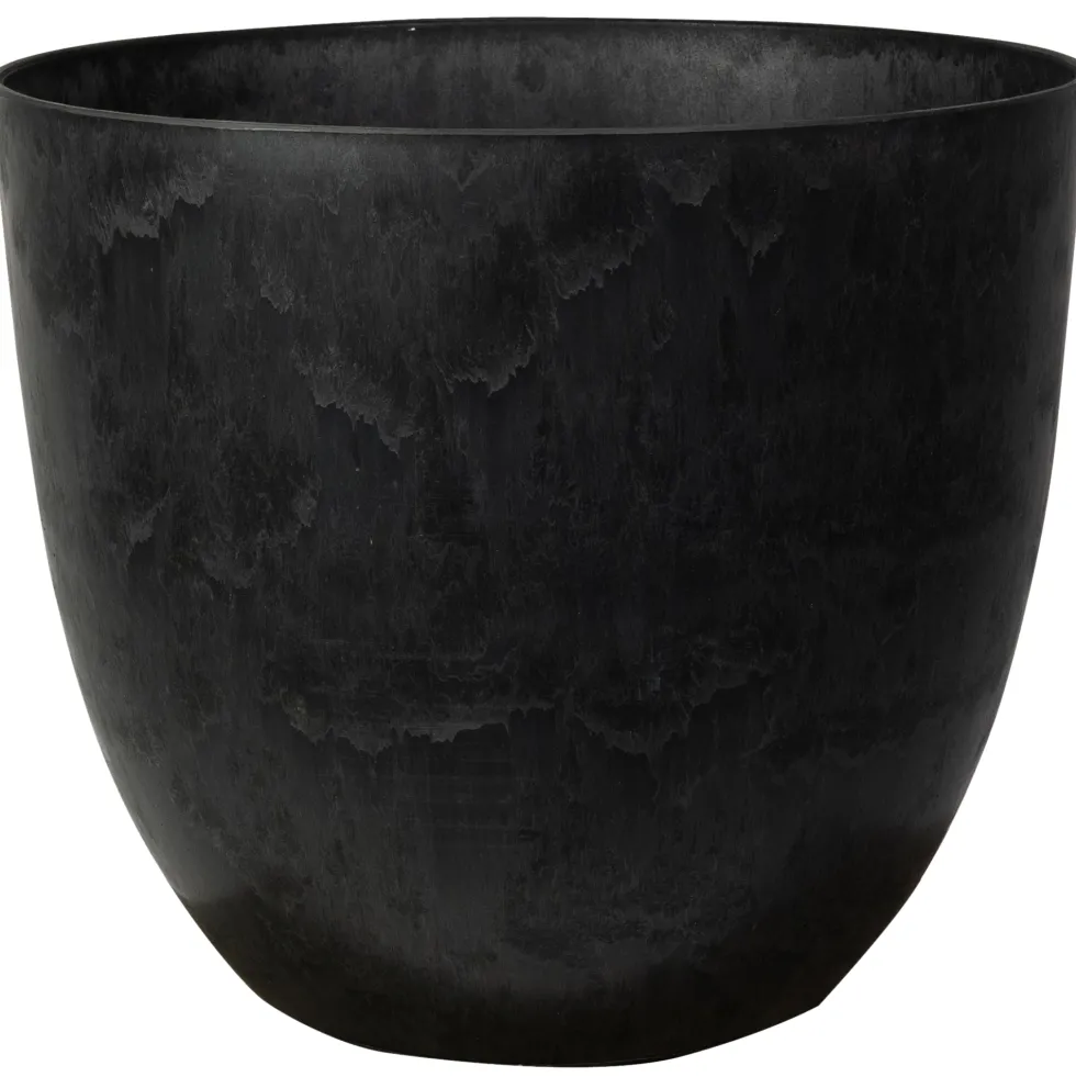 Kruka ArtStone Bola Svart 38 x 33 cm