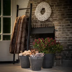 Kruka ArtStone Clarie Svart 37 x 34 cm