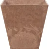 Kruka Artstone Ella Brun 20 x 20 x 20 cm