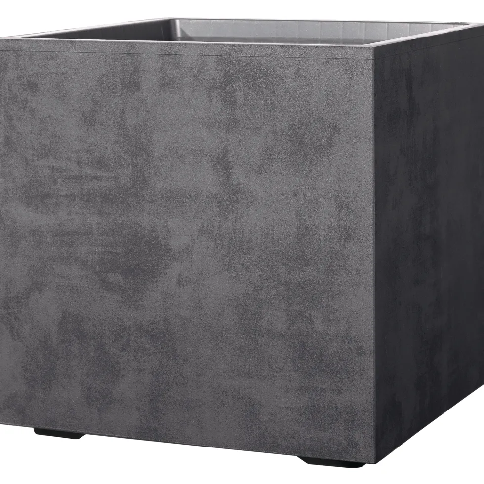 Kruka Deroma Millennium Antracit Fyrkantig 39 x 39 x 39 cm