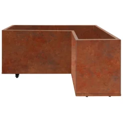 Kruka Skotte Garden Modulär Corten Hörn