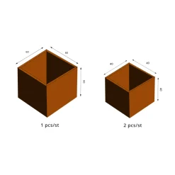 Krukset GrillSymbol Clara 3-pack