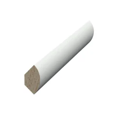 Kvartstav Grimslöv Trä List 12x12 mm Vit