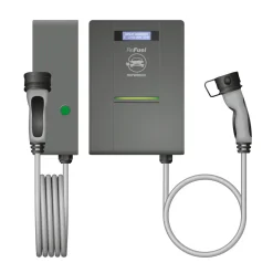 Laddbox Norwesco ReFuel PM 32A T2 1-fasMed kabel