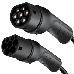 Laddkabel LogiLink Elbil Typ 2 3-fas 20A 11kWLängd: 5 m