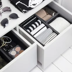 Lådförvaring Bigso Box of Sweden Drawer Organizer 3-Set Grå