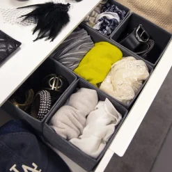 Lådförvaring Bigso Box of Sweden Drawer Organizer 3-Set Grå
