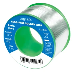 Lödtenn LogiLink Blyfritt 1mm 100g