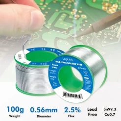 Lödtenn LogiLink Blyfritt 0,56mm 100g