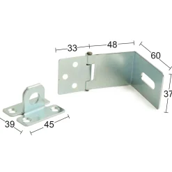 Ledhasp Habo 90° Elzink