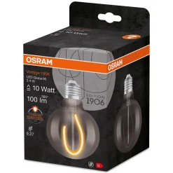 LED-Lampa Osram Deco Globe 95 E27 Vintage 1906