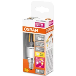 LED-Lampa Osram Kron (40) E14 Dim Glowdim 822-827 Cl B